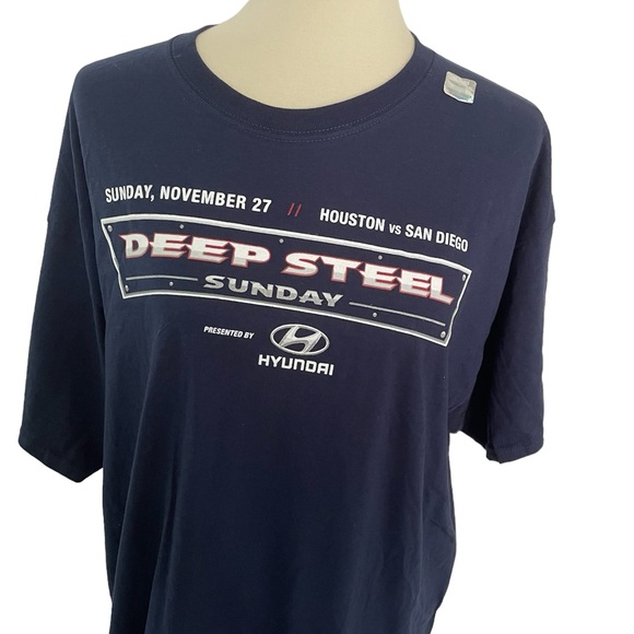 Houston Texans Game Day Tshirt * XL * New without tags * Because Football - Picture 4 of 8